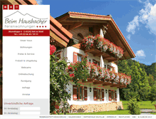 Tablet Screenshot of beimhausbacher.de